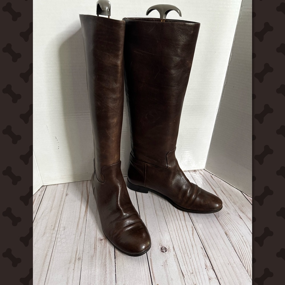 ROBERTO DEL CARLO LEATHER BOOTS